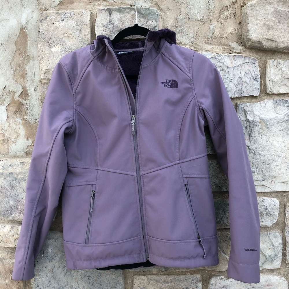 THE NORTH FACE purple winter jacket